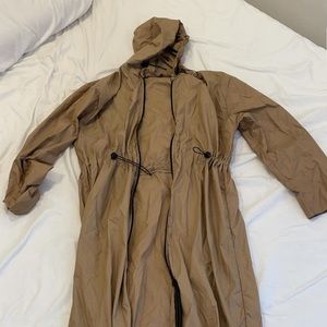 Pretty little thing knee length wind breaker